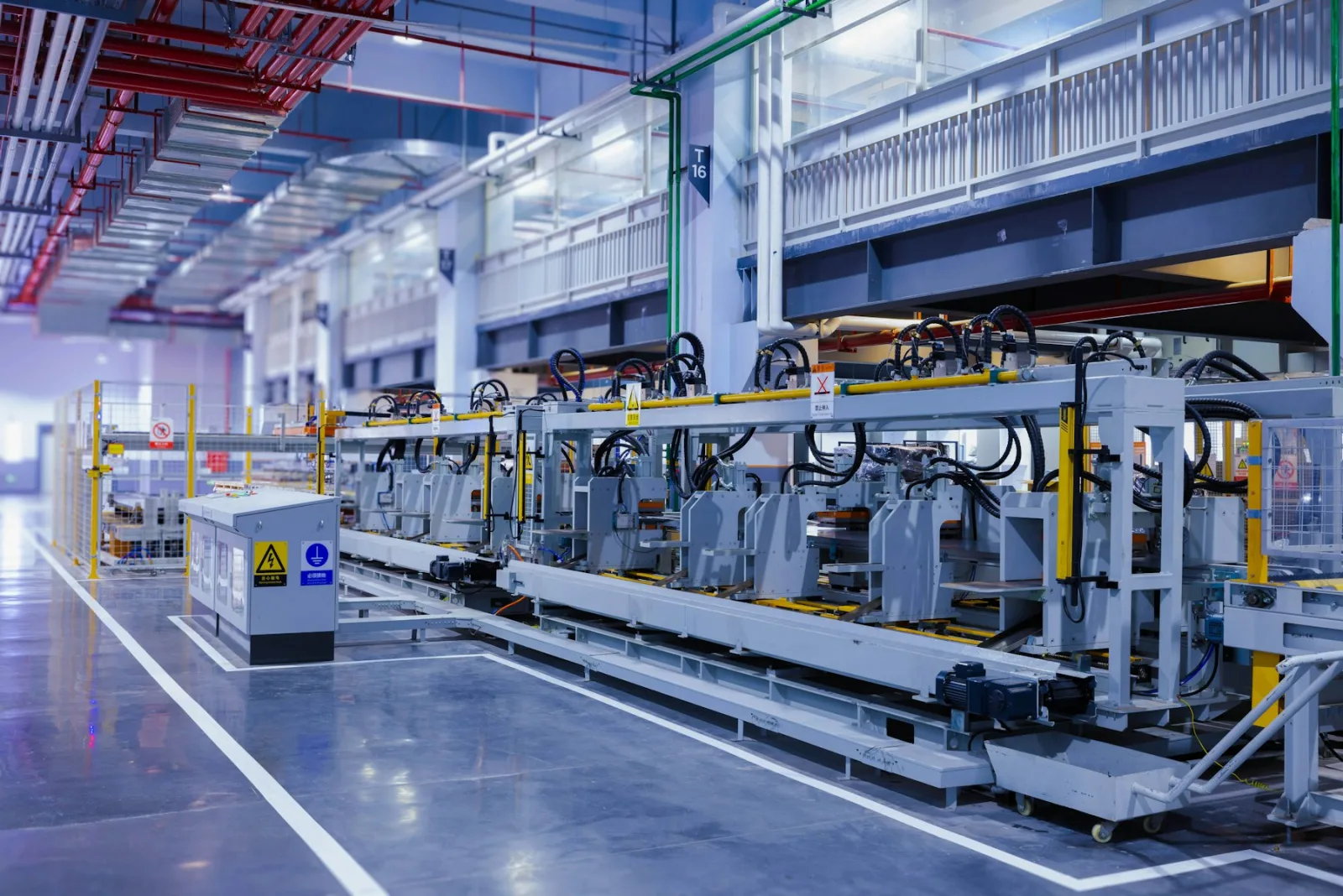 Manufacturing production floor