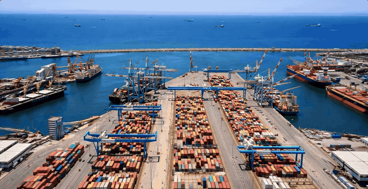 TAI - live digital twin of a port terminal with AI overlays